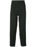 Haider Ackermann Cropped Tapered Trousers - Black