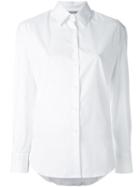 Neil Barrett Classic Button Down Shirt, Women's, Size: Small, White, Cotton/polyamide/spandex/elastane