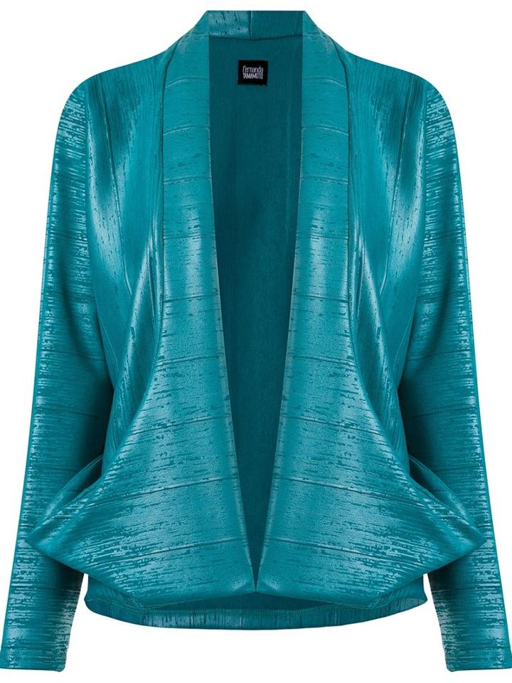 Fernanda Yamamoto Open Front Wide Blazer