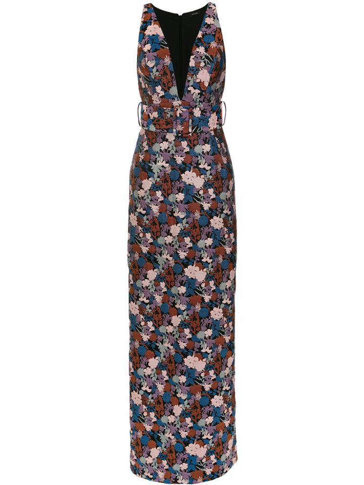 Tufi Duek Brocade Gown - Multicolour