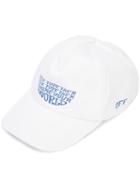 Off-white - Together Cap - Women - Cotton - One Size, White, Cotton