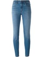 Helmut Lang Ankle Skinny Jeans, Women's, Size: 28, Blue, Cotton/polyester/spandex/elastane