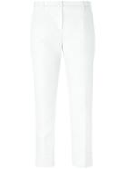 Dolce & Gabbana Daisy Jacquard Trousers - White