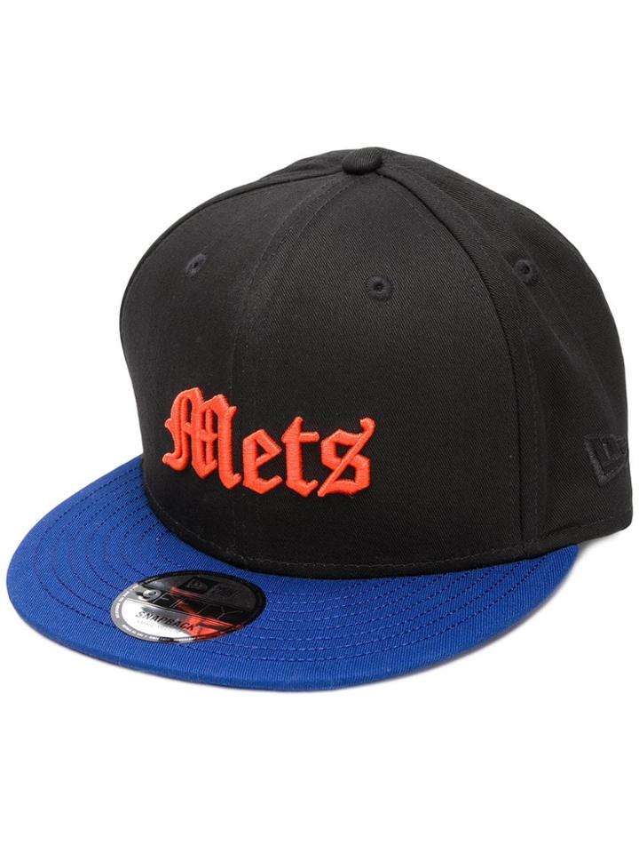 Marcelo Burlon County Of Milan Ny Mets Cap - Black