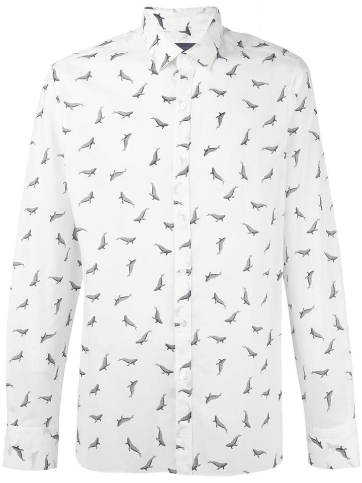 Lanvin Shark Print Shirt