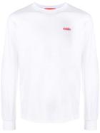 032c Embroidered Logo Sweatshirt - White