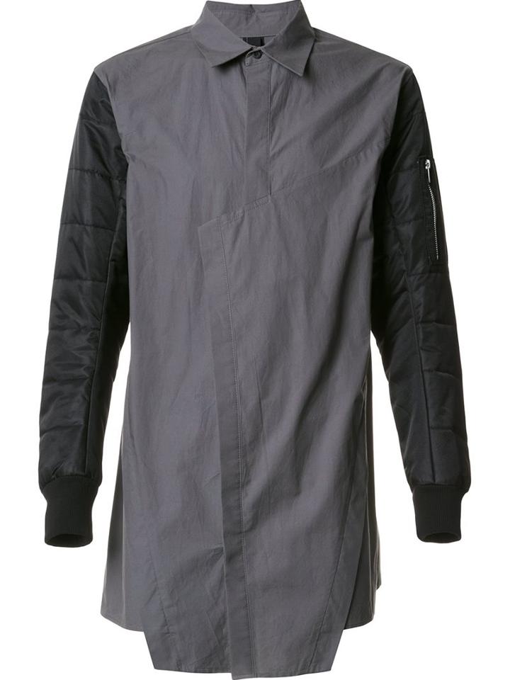 Byungmun Seo Asymmetric Open Shirt
