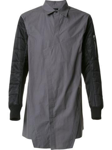 Byungmun Seo Asymmetric Open Shirt