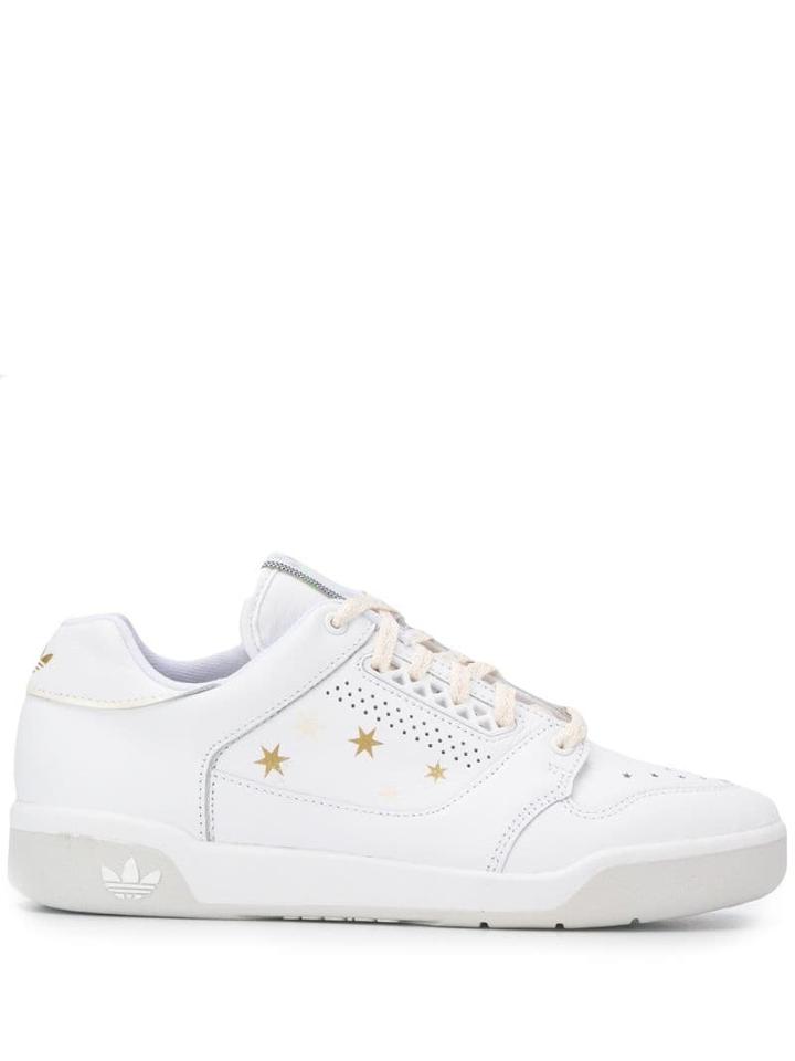 Adidas Star Print Sneakers - White