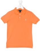 Ralph Lauren Kids - Logo Polo Shirt - Kids - Cotton - 5 Yrs, Yellow/orange