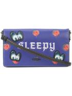 Coach X Disney Sleepy Foldover Clutch - Pink & Purple