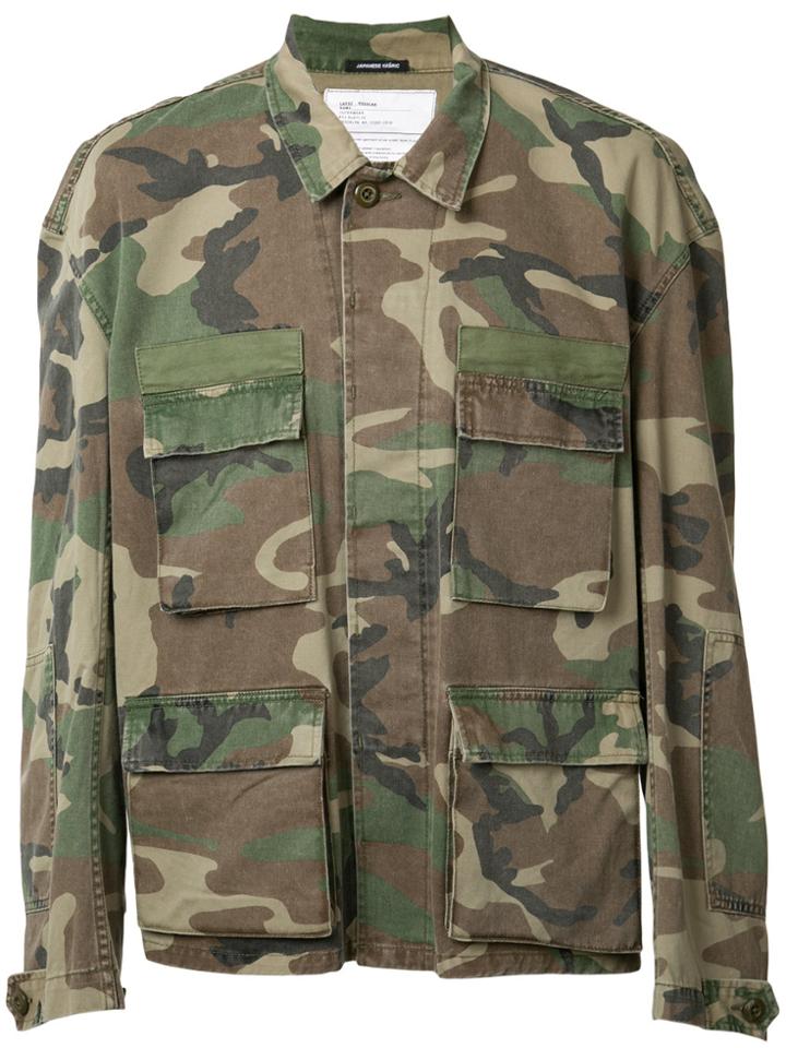 R13 Camouflage Military Jacket - Green