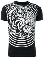 Philipp Plein 'tribal' T-shirt, Men's, Size: Xl, Black, Cotton