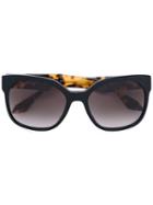 Prada Eyewear - Oversized Sunglasses - Women - Acetate - 57, Women's, Black, Acetate