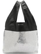 Paco Rabanne Panelled Chainmail Slouchy Tote - Silver