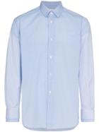 Comme Des Garçons Shirt Double Cuff And Contrasting Panel Cotton Shirt
