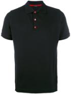 Kiton - Contrast Buttons Polo Shirt - Men - Cotton - M, Black, Cotton