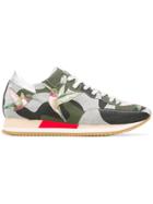 Philippe Model Camouflage Print Sneakers - Multicolour
