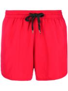 Nos Beachwear Swim Shorts - Red