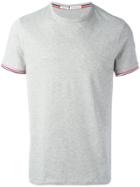 Moncler Stripe Detail Arm T-shirt - Grey