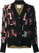 Sea 'confetti' Cardigan, Women's, Size: Xs, Black, Cotton/acrylic/polyester/wool