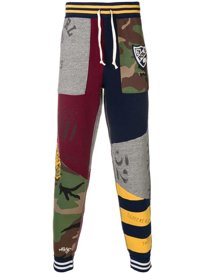Polo Ralph Lauren Patchwork Track Pants - Grey