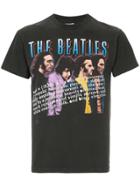 Fake Alpha Vintage The Beatles Print T-shirt - Black
