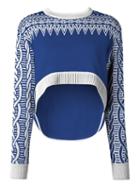 Opening Ceremony Umd X Opening Ceremony Elliptical Jumper, Women's, Size: Xs, White, Merino