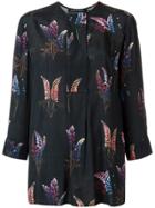 Andrea Marques All-over Print Blouse - Black