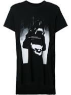 Julius Text Print T-shirt, Men's, Size: 3, Black, Cotton/modal