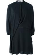 Chalayan Draped Blouse, Women's, Size: 42, Black, Silk