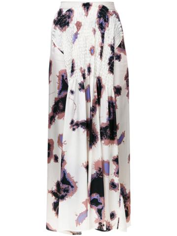Theatre Products Long Smock Detail Skirt, Women's, White, Cupro