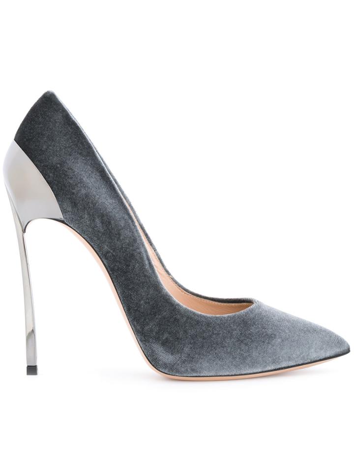 Casadei Techno Blade Pumps - Grey
