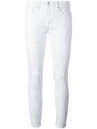 Victoria Victoria Beckham Skinny Jeans, Women's, Size: 29, White, Cotton/spandex/elastane