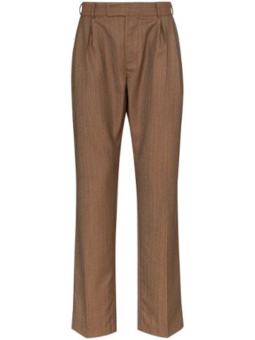 Ahluwalia Glenmore Tailored Trousers - Brown