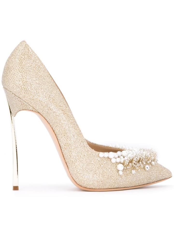 Casadei Embellished Stiletto Pumps