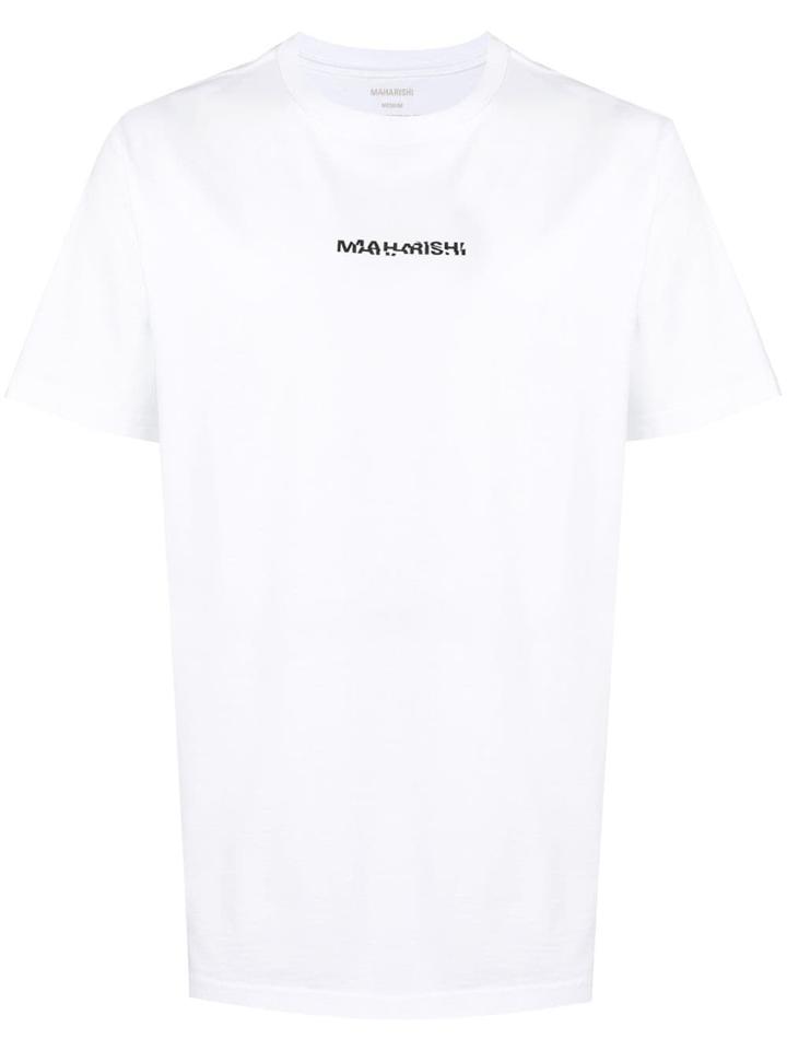 Maharishi Rear Print T-shirt - White