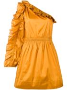 Ulla Johnson One-shoulder Ruffled Dress - Yellow
