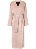 Petar Petrov Belted Teddy Coat Petar Petrov - Pink
