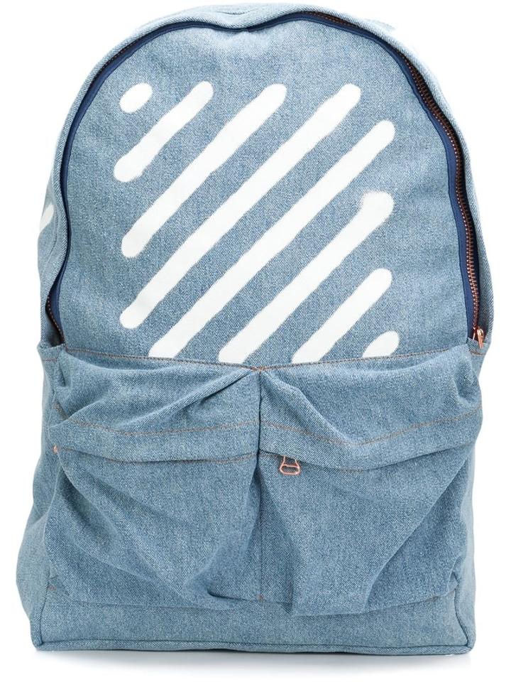Off-white Big Denim Backpack