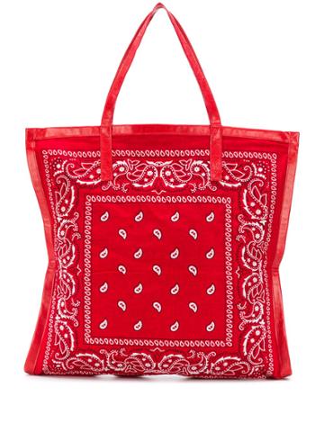 Arizona Love Arizona Love Shoppingbandana Red Natural (veg)->cotton