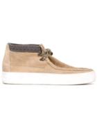 Ports 1961 Hi-top Sneakers, Men's, Size: 41, Nude/neutrals, Calf Leather/goat Skin/rubber