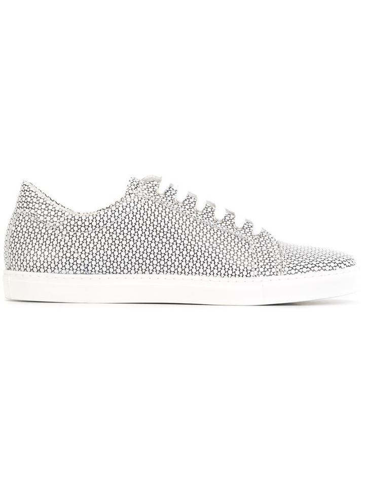 Comme Des Garçons Shirt Printed Sneakers