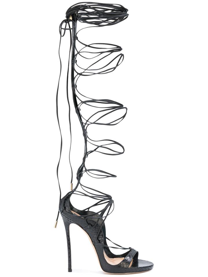 Dsquared2 Lace-up Sandals - Black