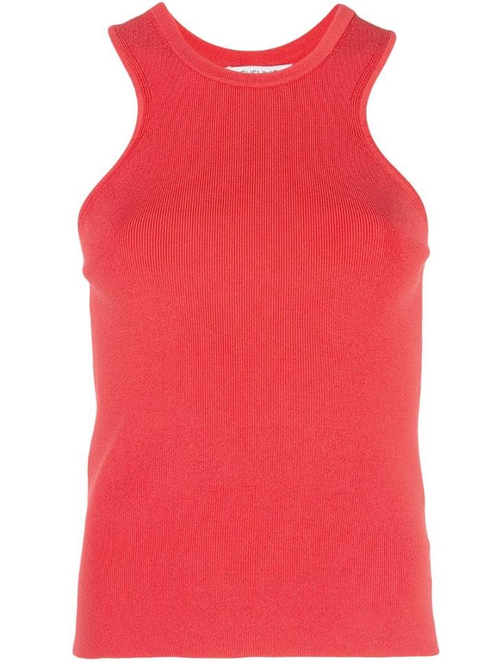 Cushnie Slim-fit Tank Top - Red