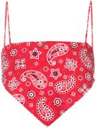 Eric Schlosberg Bandana Top - Red