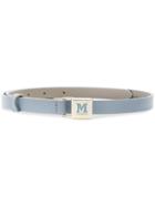M Missoni Logo Buckle Belt - Blue