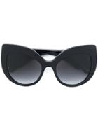 Dolce & Gabbana Eyewear Cat-eye Oversized Sunglasses - Black