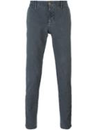 Incotex Classic Chinos, Men's, Size: 33, Blue, Cotton/spandex/elastane