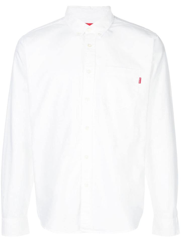 Supreme Button-front Shirt - White